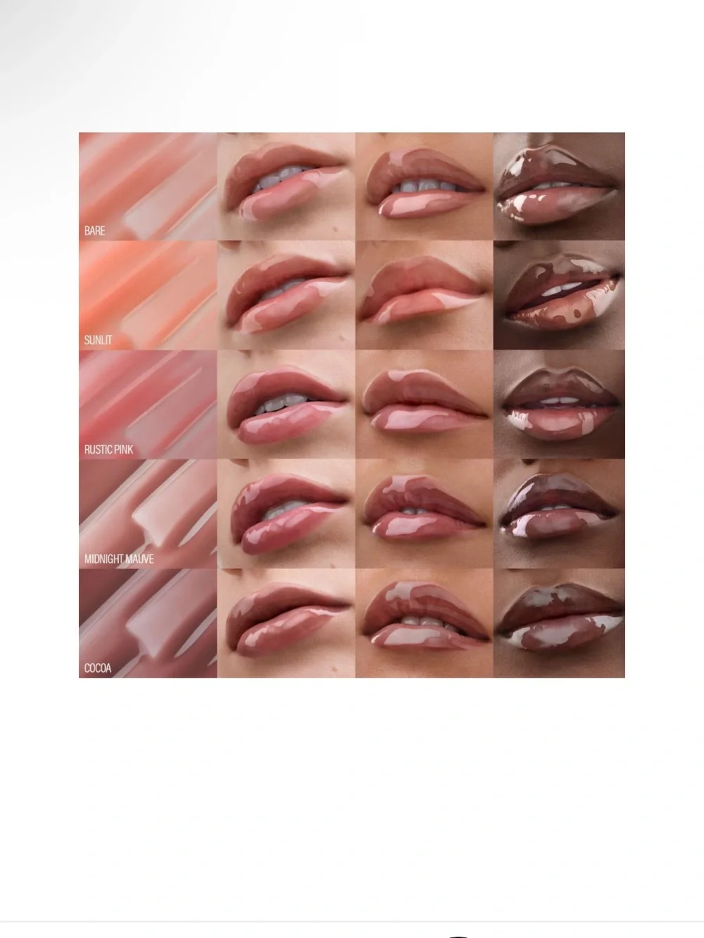 Makeup By Mario Creamy Lip Gloss - Bare